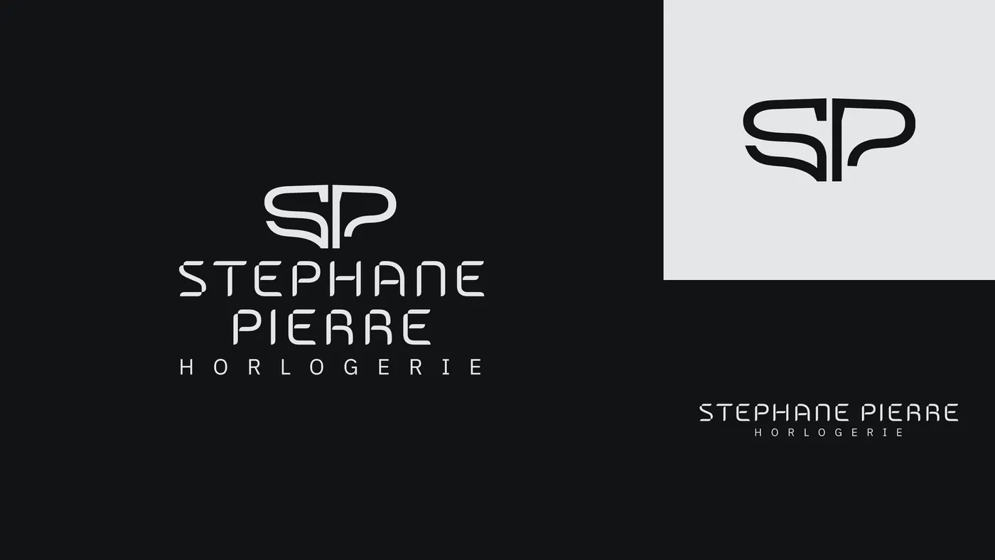 La charte Stéphane Pierre, noir céramique et blanc acier